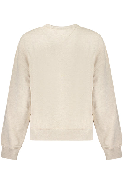 TOMMY HILFIGER FELPA SENZA ZIP DONNA BEIGE
