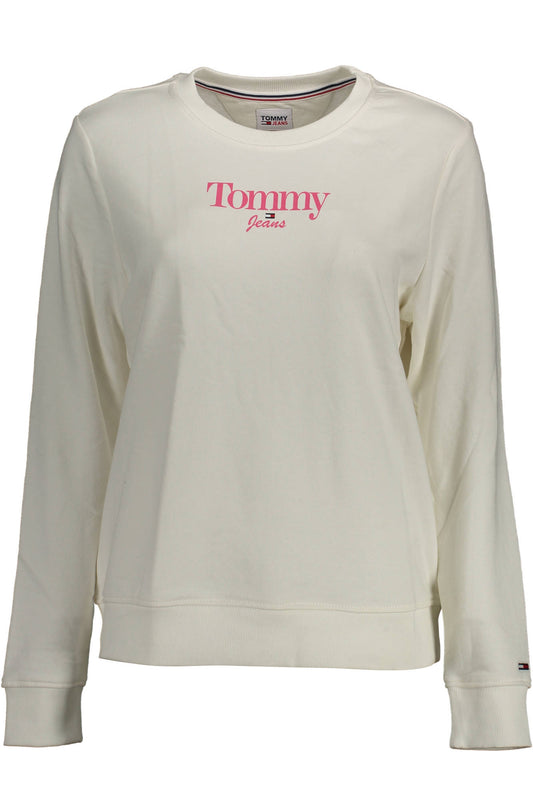 TOMMY HILFIGER FELPA SENZA ZIP DONNA BIANCO