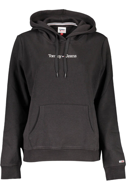 TOMMY HILFIGER FELPA SENZA ZIP DONNA NERO