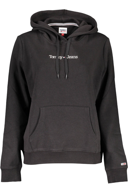 TOMMY HILFIGER FELPA SENZA ZIP DONNA NERO