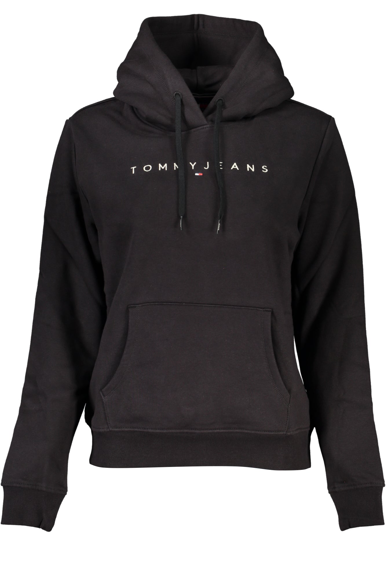 TOMMY HILFIGER FELPA SENZA ZIP DONNA NERO