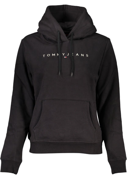 TOMMY HILFIGER FELPA SENZA ZIP DONNA NERO