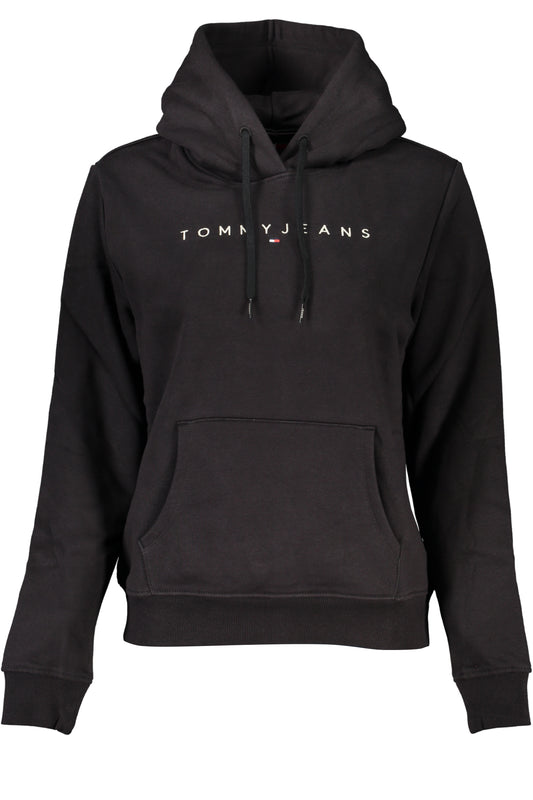 TOMMY HILFIGER FELPA SENZA ZIP DONNA NERO