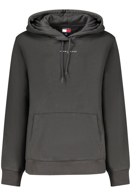 TOMMY HILFIGER FELPA SENZA ZIP DONNA NERO