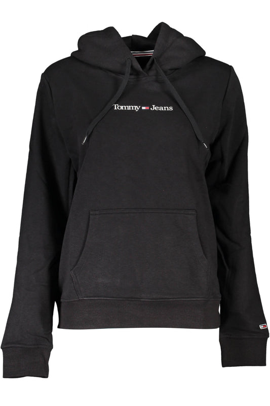 TOMMY HILFIGER FELPA SENZA ZIP DONNA NERO