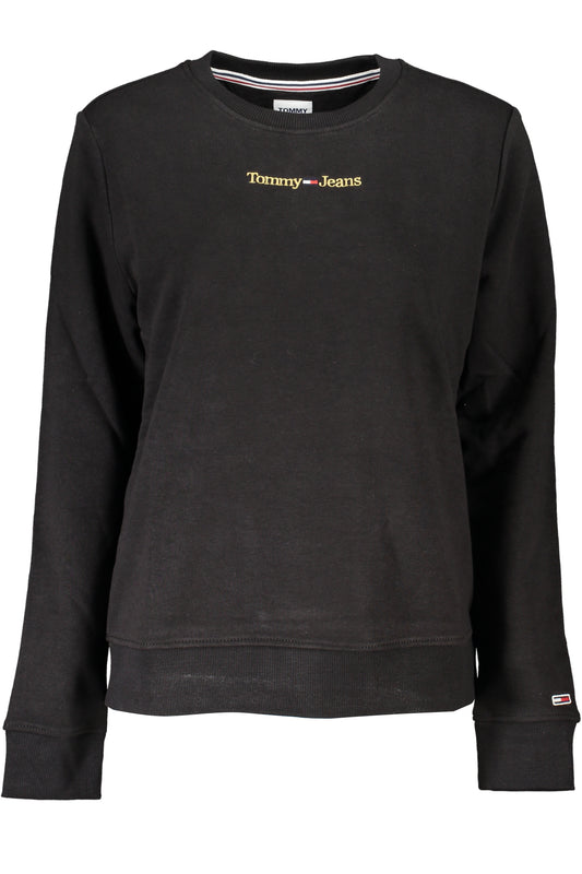TOMMY HILFIGER FELPA SENZA ZIP DONNA NERO
