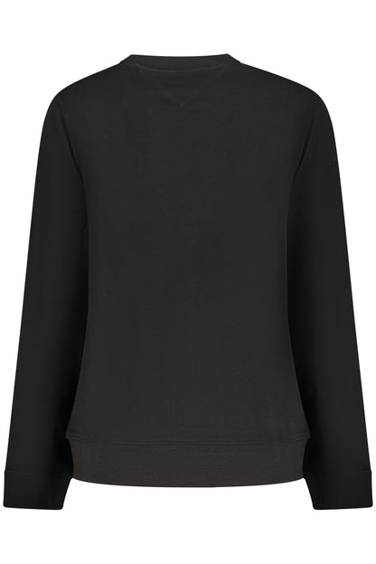 TOMMY HILFIGER FELPA SENZA ZIP DONNA NERO