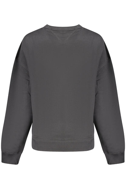 TOMMY HILFIGER FELPA SENZA ZIP DONNA NERO