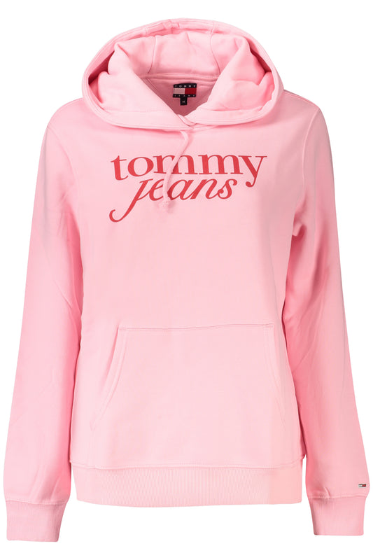 TOMMY HILFIGER FELPA SENZA ZIP DONNA ROSA
