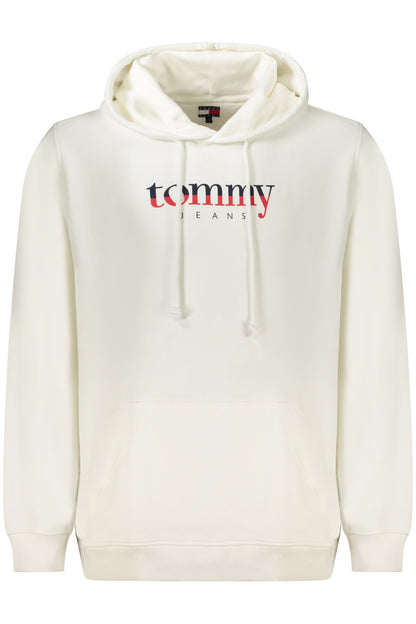 TOMMY HILFIGER FELPA SENZA ZIP UOMO BIANCO