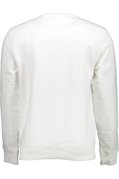 TOMMY HILFIGER FELPA SENZA ZIP UOMO BIANCO