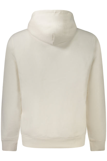 TOMMY HILFIGER FELPA SENZA ZIP UOMO BIANCO