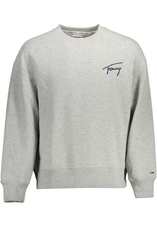 TOMMY HILFIGER FELPA SENZA ZIP UOMO GRIGIO
