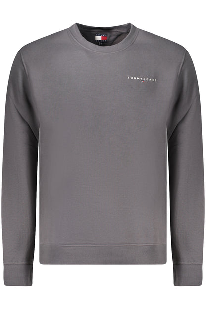 TOMMY HILFIGER FELPA SENZA ZIP UOMO GRIGIO