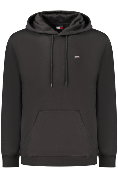 TOMMY HILFIGER FELPA SENZA ZIP UOMO NERO
