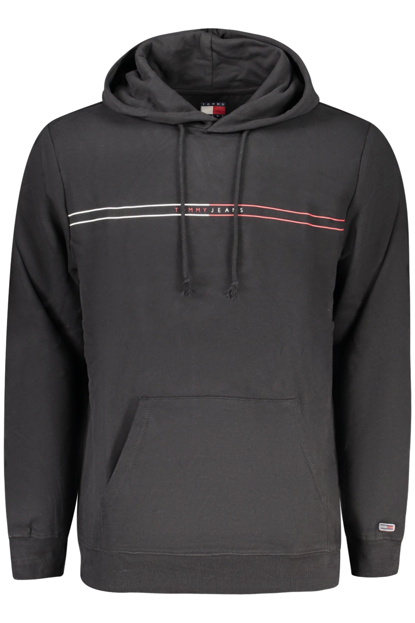 TOMMY HILFIGER FELPA SENZA ZIP UOMO NERO