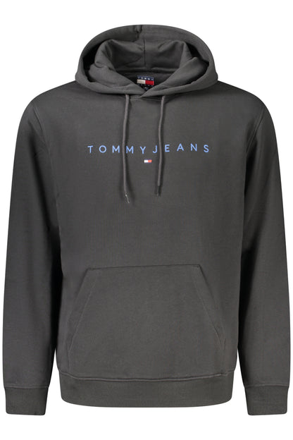 TOMMY HILFIGER FELPA SENZA ZIP UOMO NERO
