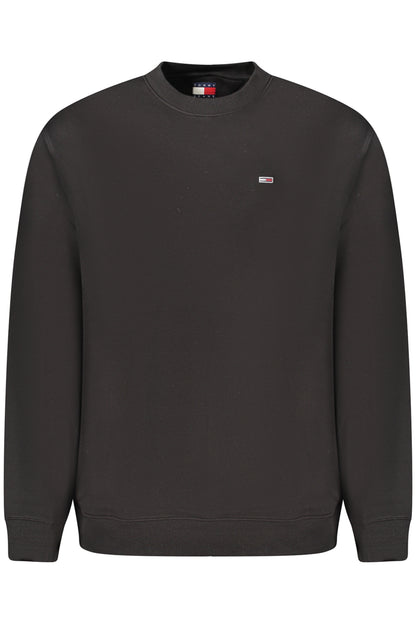 TOMMY HILFIGER FELPA SENZA ZIP UOMO NERO