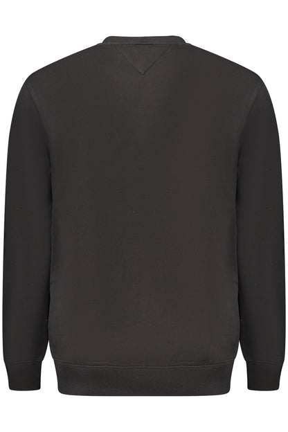 TOMMY HILFIGER FELPA SENZA ZIP UOMO NERO