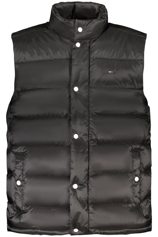 TOMMY HILFIGER SMANICATO UOMO NERO