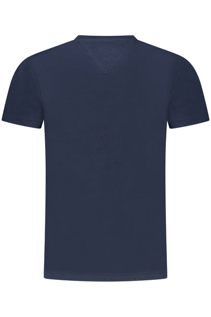 TOMMY HILFIGER T-SHIRT MANICHE CORTE DONNA BLU