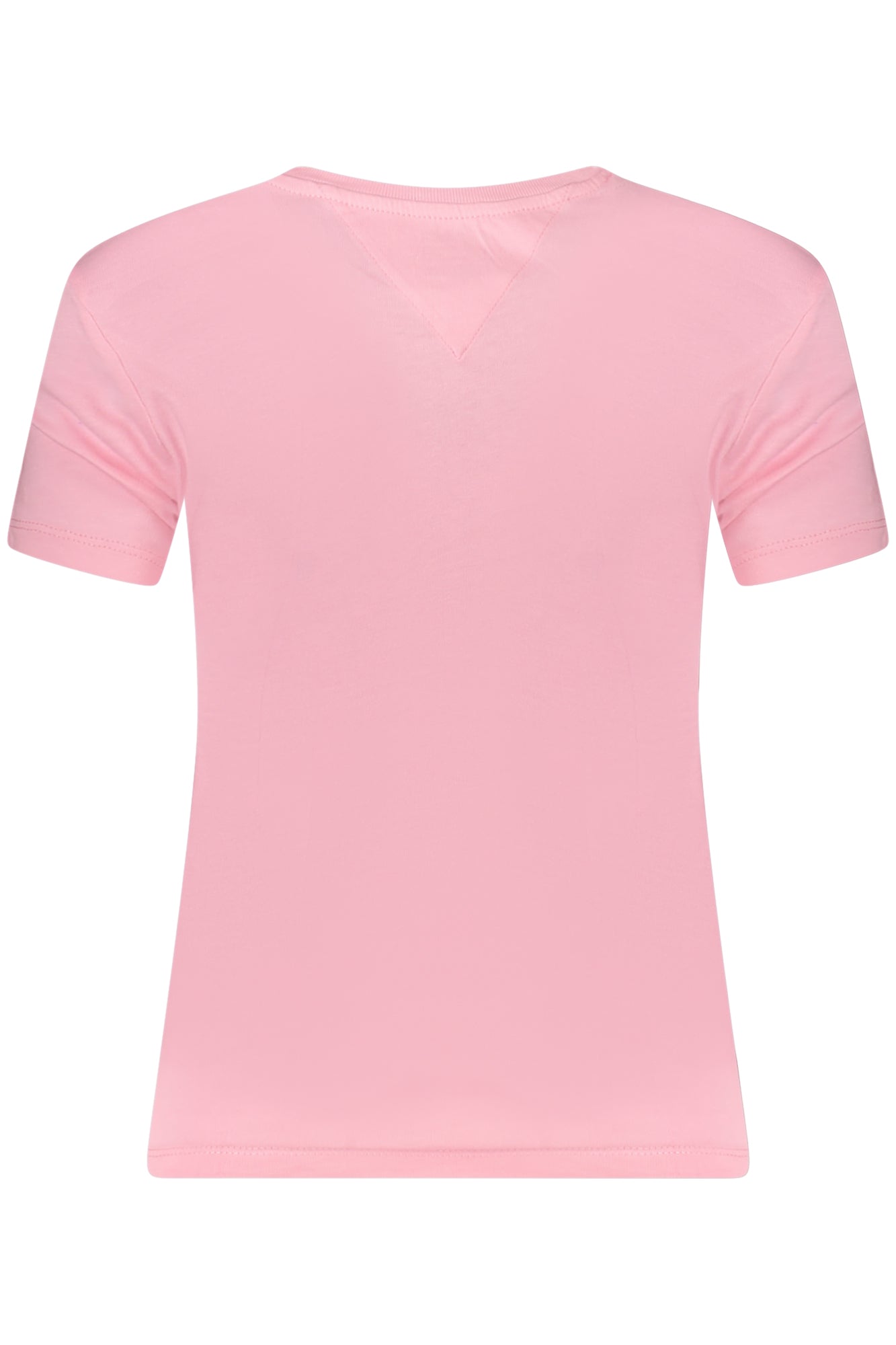 TOMMY HILFIGER T-SHIRT MANICHE CORTE DONNA ROSA