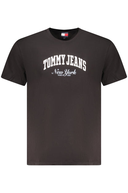 TOMMY HILFIGER T-SHIRT MANICHE CORTE UOMO NERO