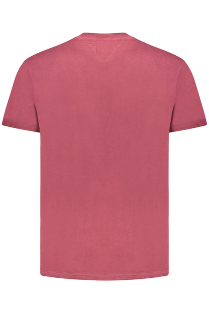 TOMMY HILFIGER T-SHIRT MANICHE CORTE UOMO ROSSO