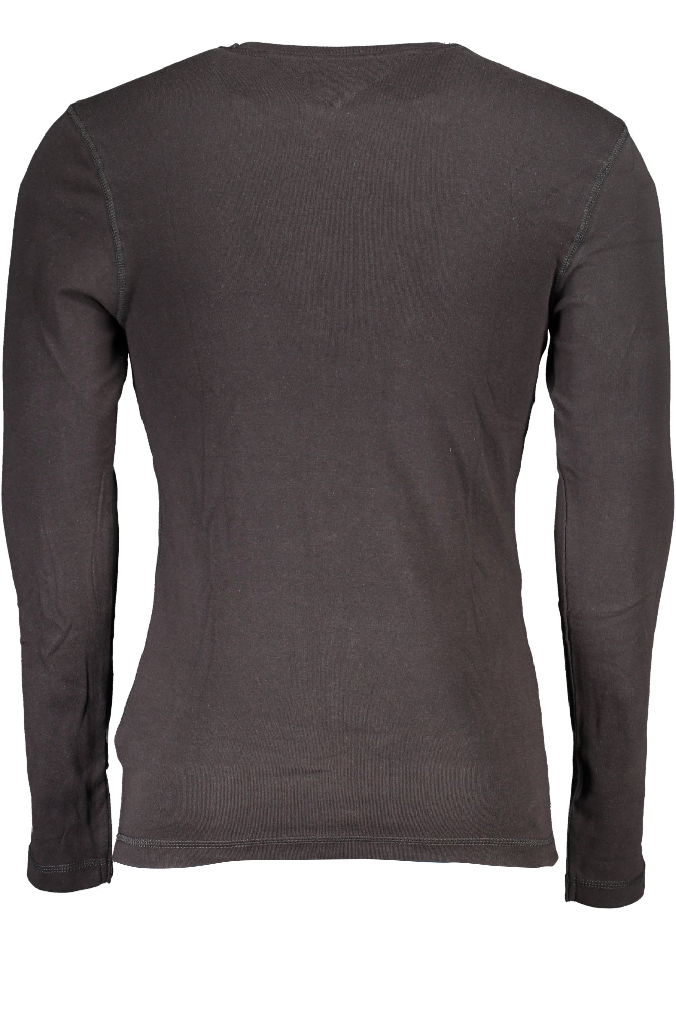 TOMMY HILFIGER T-SHIRT MANICHE LUNGHE UOMO NERO