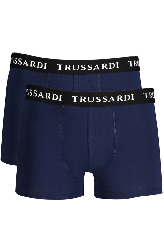 TRUSSARDI BOXER UOMO BLU