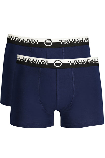 TRUSSARDI BOXER UOMO BLU