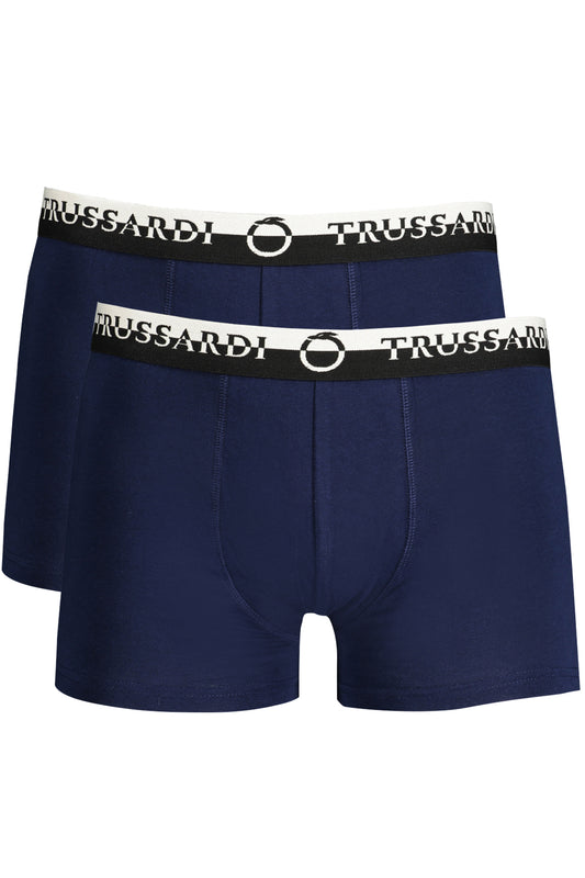 TRUSSARDI BOXER UOMO BLU
