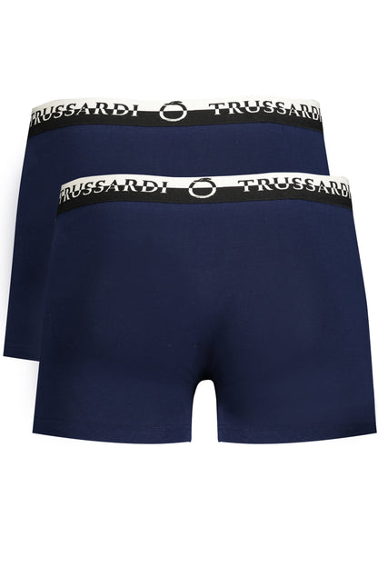 TRUSSARDI BOXER UOMO BLU
