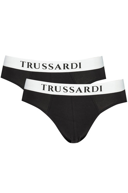 TRUSSARDI SLIP UOMO NERO