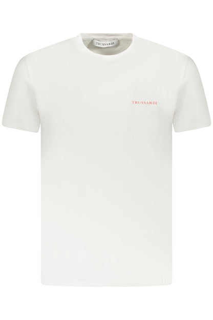 TRUSSARDI T-SHIRT MANICHE CORTE UOMO BIANCO