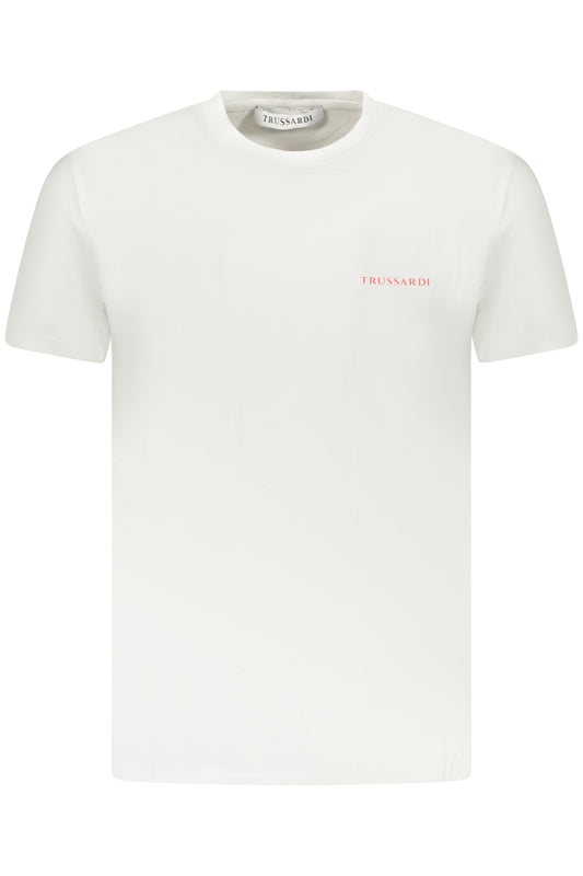 TRUSSARDI T-SHIRT MANICHE CORTE UOMO BIANCO
