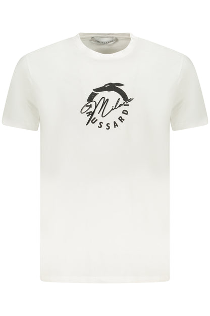 TRUSSARDI T-SHIRT MANICHE CORTE UOMO BIANCO