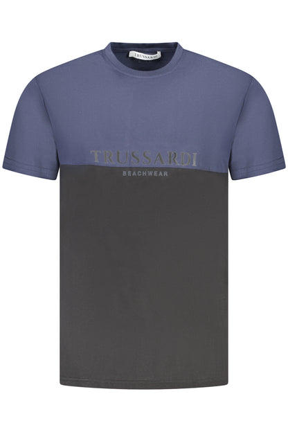 TRUSSARDI T-SHIRT MANICHE CORTE UOMO BLU
