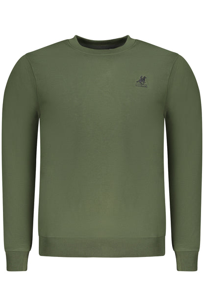 U.S. GRAND POLO FELPA SENZA ZIP UOMO VERDE