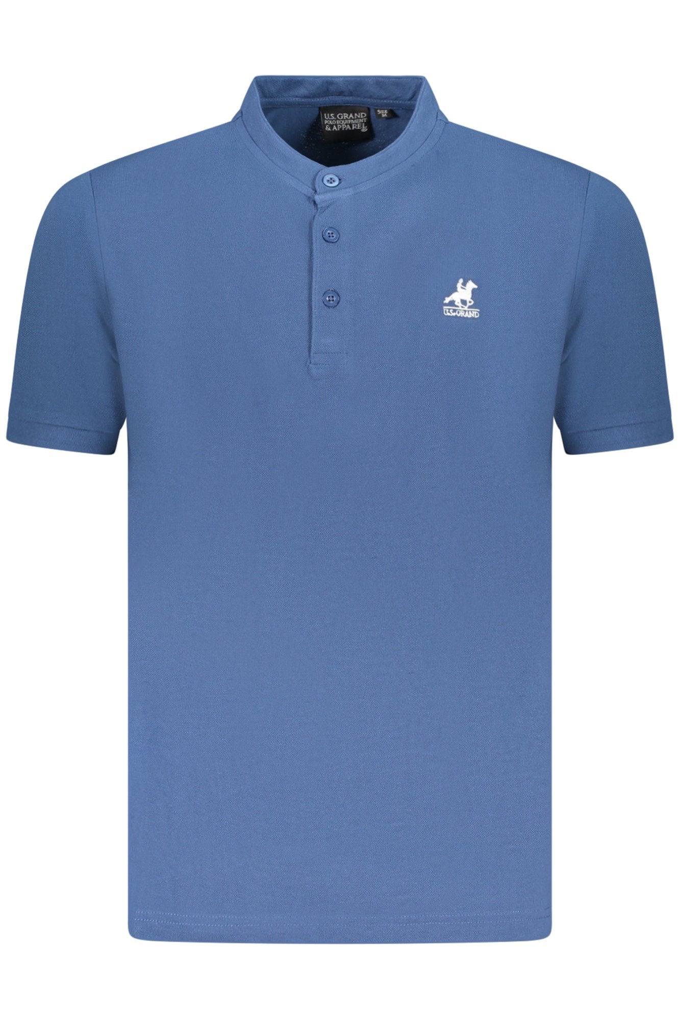 U.S. GRAND POLO POLO MANICHE CORTE UOMO BLU