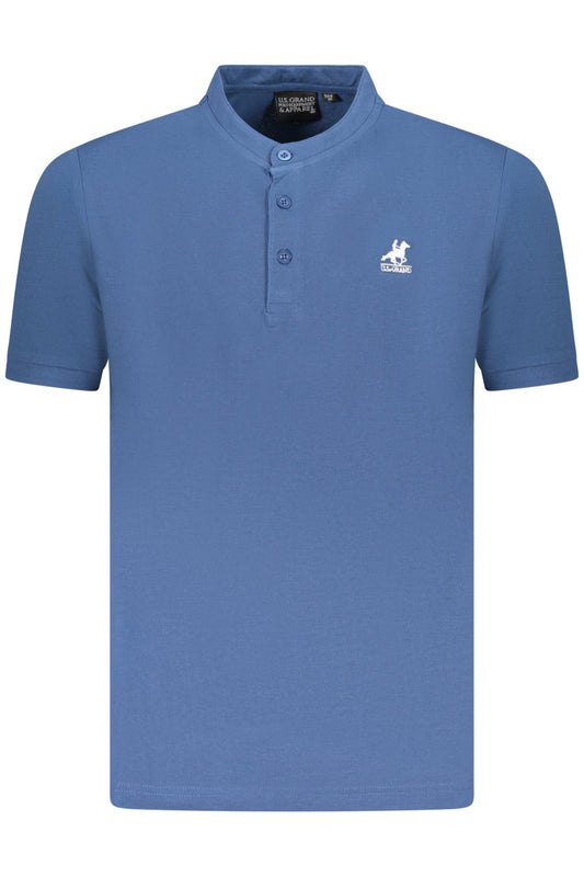 U.S. GRAND POLO POLO MANICHE CORTE UOMO BLU