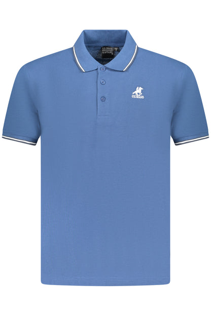 U.S. GRAND POLO POLO MANICHE CORTE UOMO BLU