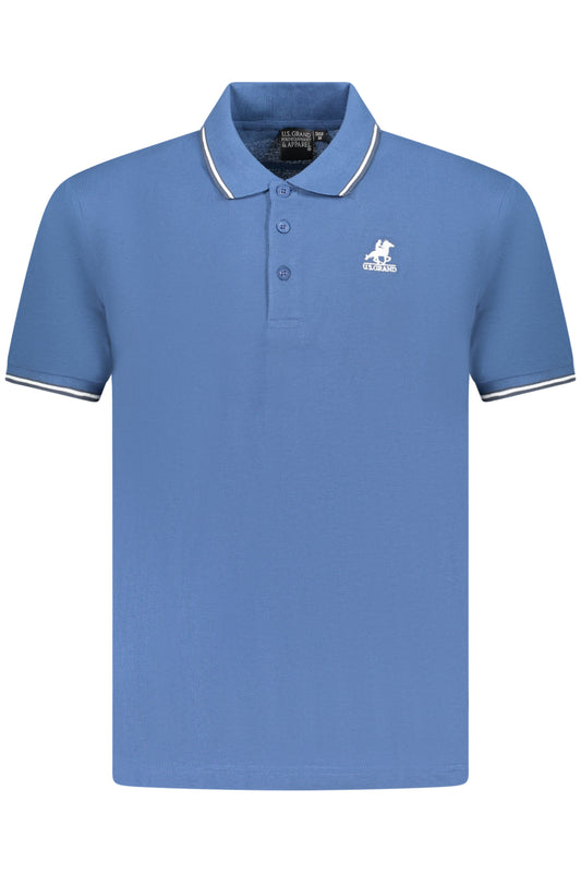 U.S. GRAND POLO POLO MANICHE CORTE UOMO BLU