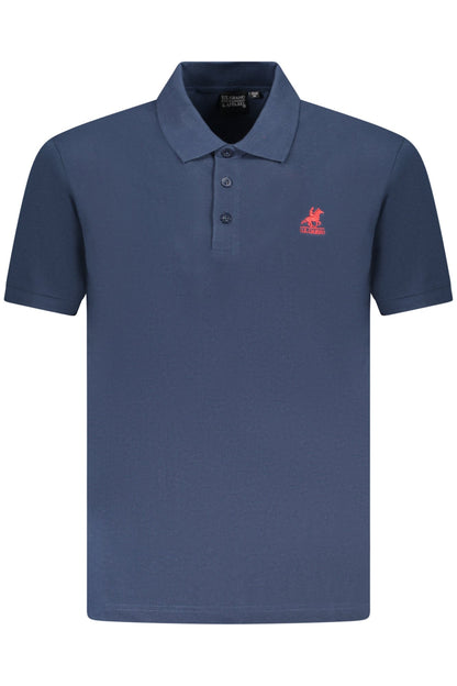 U.S. GRAND POLO POLO MANICHE CORTE UOMO BLU