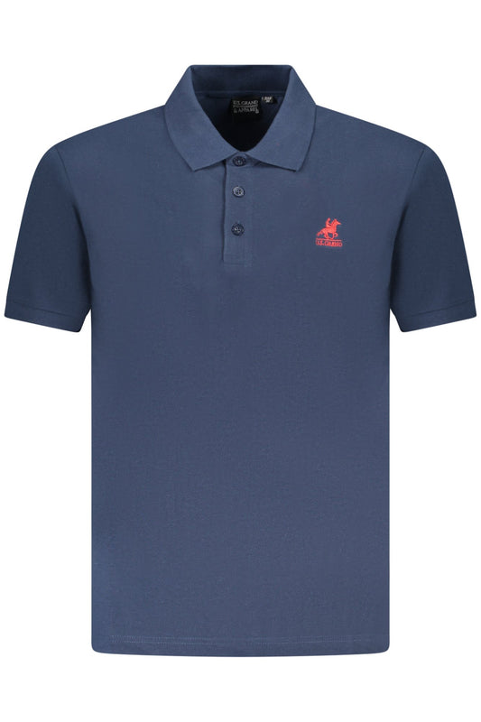 U.S. GRAND POLO POLO MANICHE CORTE UOMO BLU