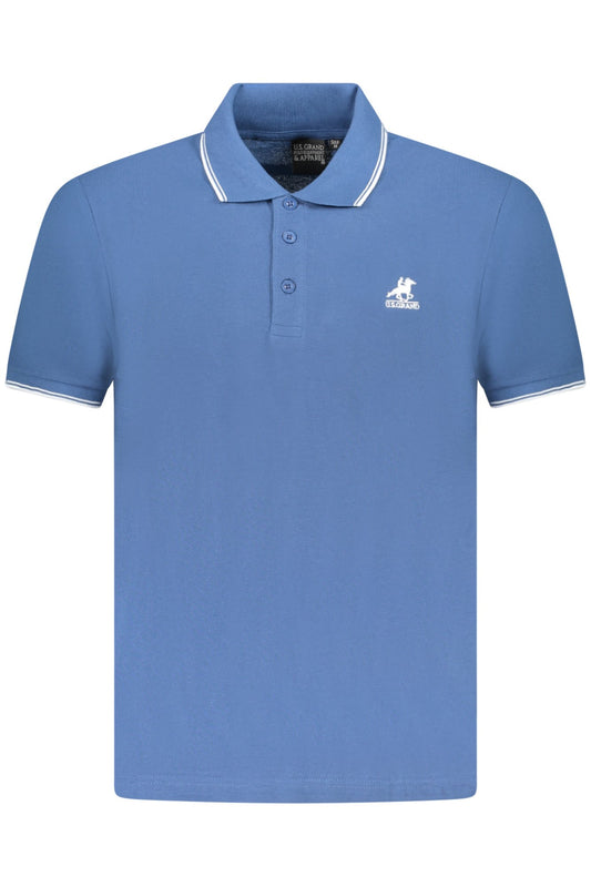 U.S. GRAND POLO POLO MANICHE CORTE UOMO BLU