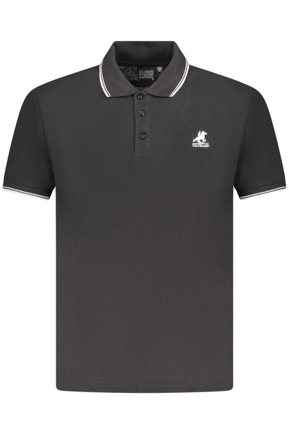 U.S. GRAND POLO POLO MANICHE CORTE UOMO NERO