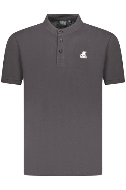 U.S. GRAND POLO POLO MANICHE CORTE UOMO NERO