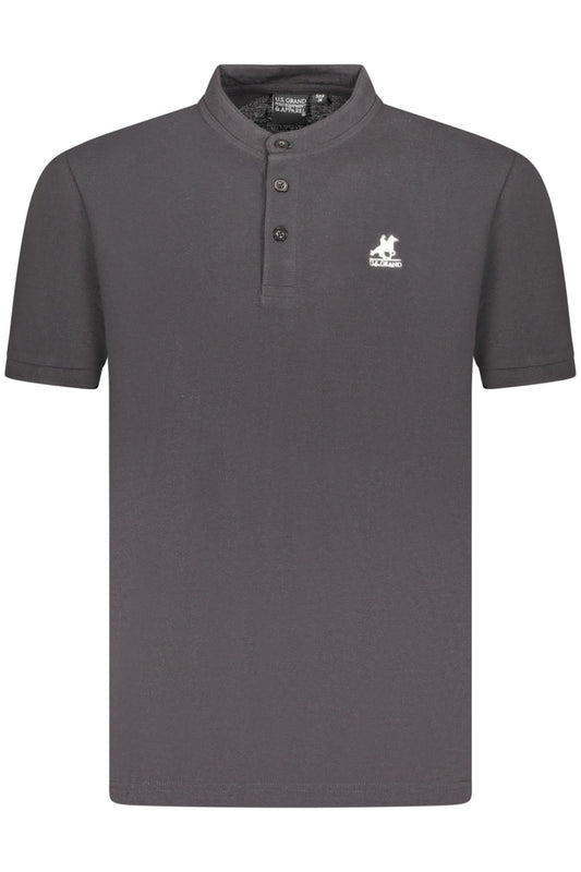 U.S. GRAND POLO POLO MANICHE CORTE UOMO NERO
