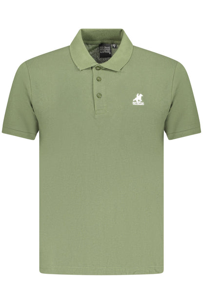 U.S. GRAND POLO POLO MANICHE CORTE UOMO VERDE